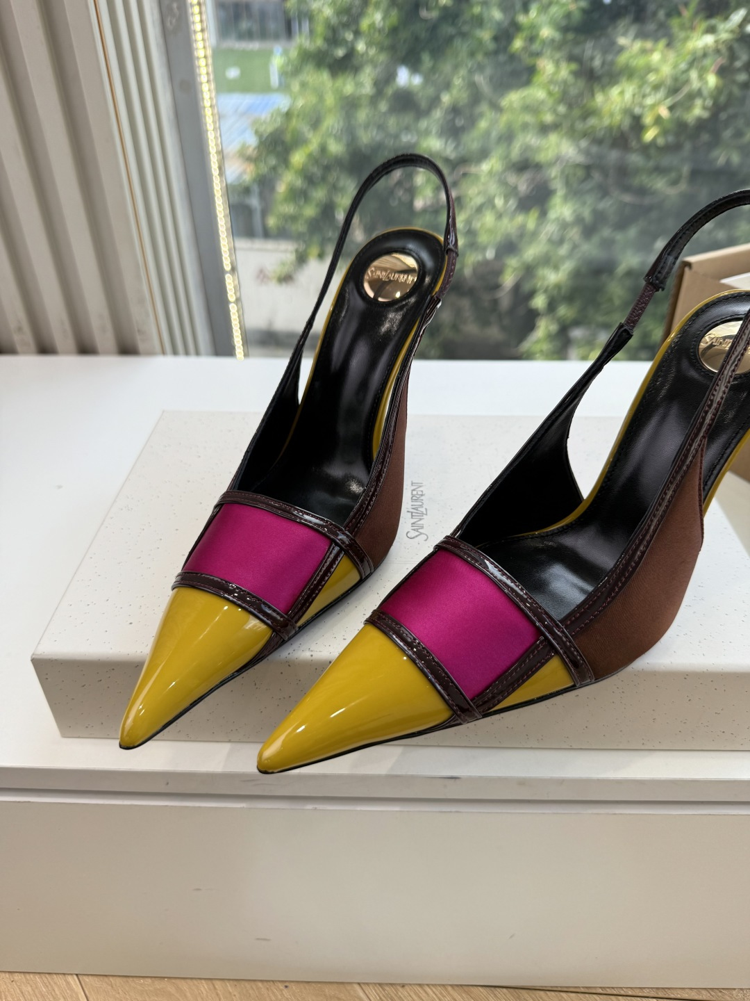 G288顶级品质Saint Laurent / 圣罗兰新款单鞋尖头高跟鞋YSL姐姐的美丽尤物高跟鞋 又是人间圣罗兰 Ro