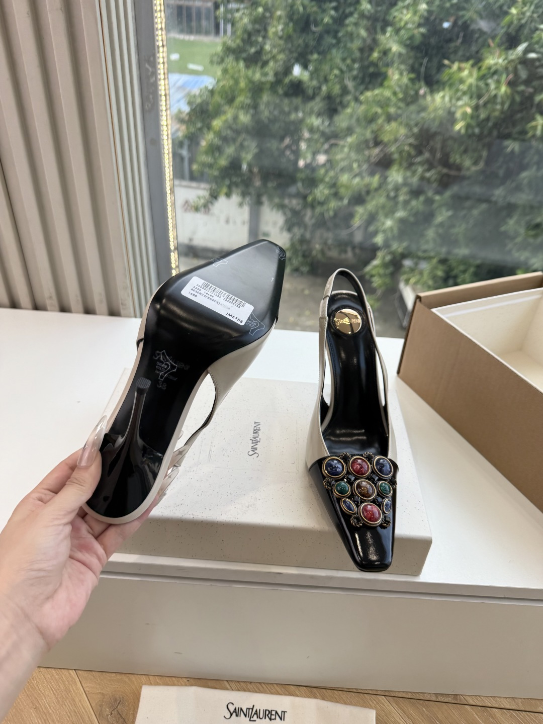 G288顶级品质Saint Laurent / 圣罗兰新款单鞋尖头高跟鞋YSL姐姐的美丽尤物高跟鞋 又是人间圣罗兰 Ro