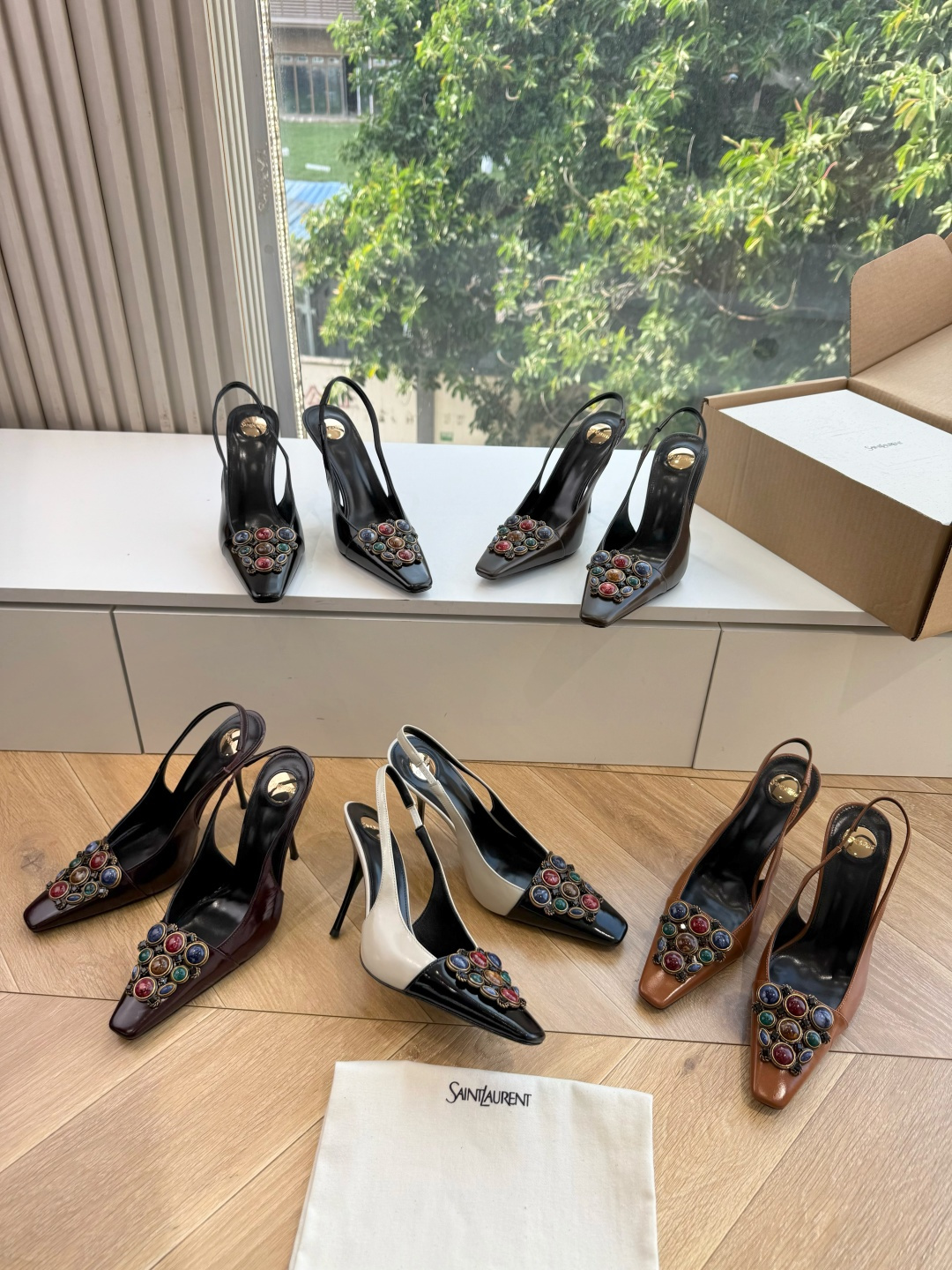 G288顶级品质Saint Laurent / 圣罗兰新款单鞋尖头高跟鞋YSL姐姐的美丽尤物高跟鞋 又是人间圣罗兰 Ro