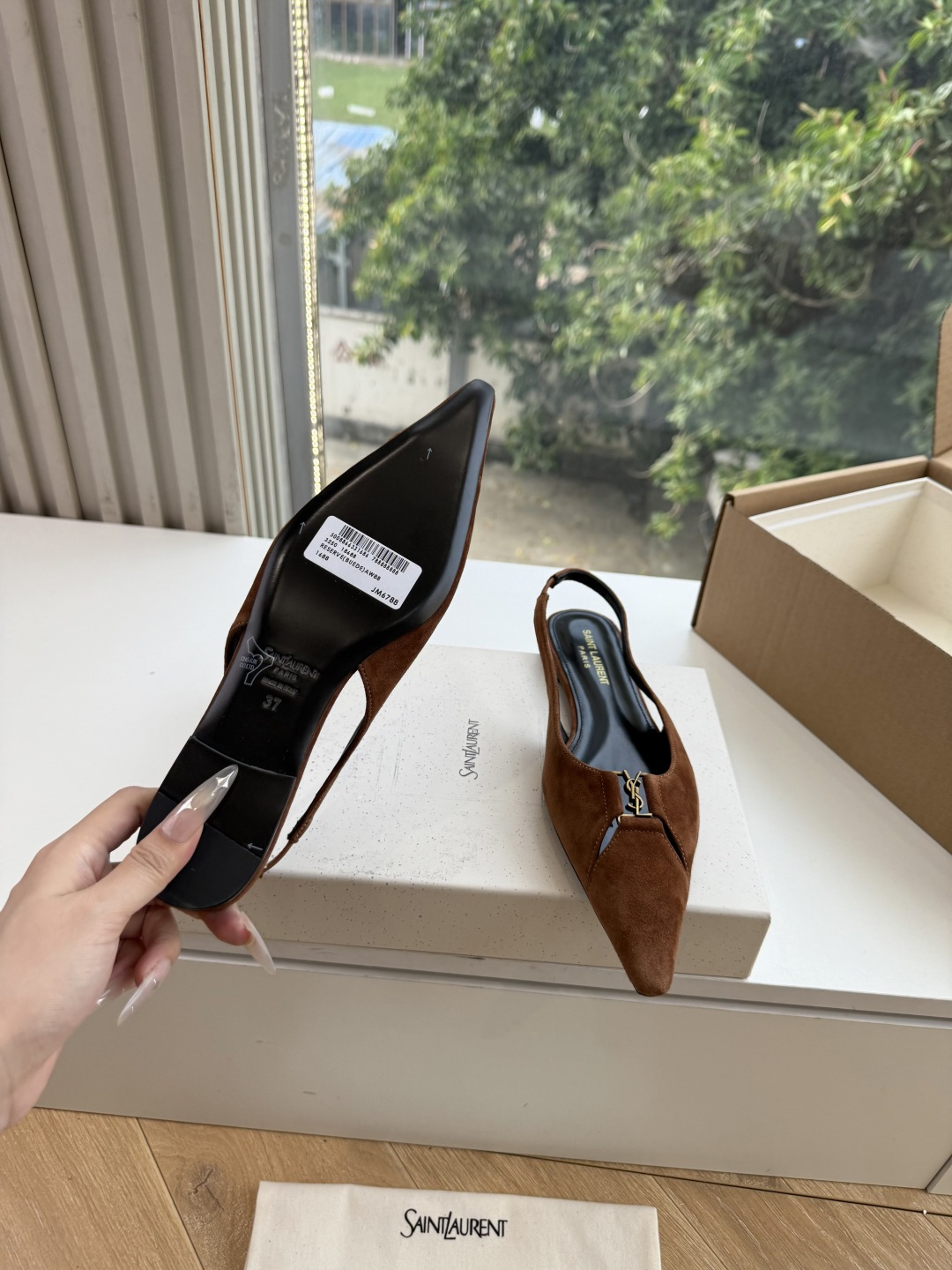 G288顶级品质Saint Laurent / 圣罗兰新款单鞋尖头高跟鞋YSL姐姐的美丽尤物高跟鞋 又是人间圣罗兰 Ro
