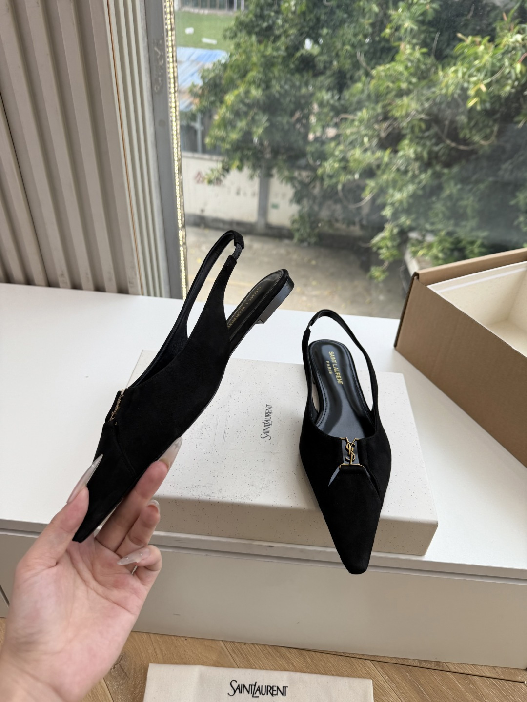 G288顶级品质Saint Laurent / 圣罗兰新款单鞋尖头高跟鞋YSL姐姐的美丽尤物高跟鞋 又是人间圣罗兰 Ro
