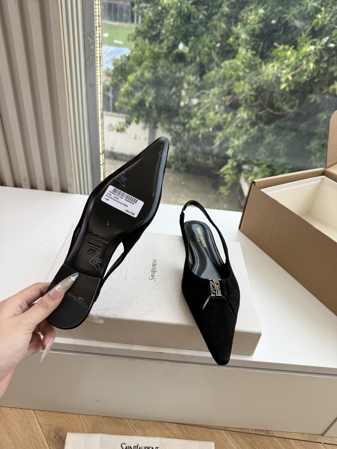G288顶级品质Saint Laurent / 圣罗兰新款单鞋尖头高跟鞋YSL姐姐的美丽尤物高跟鞋 又是人间圣罗兰 Ro