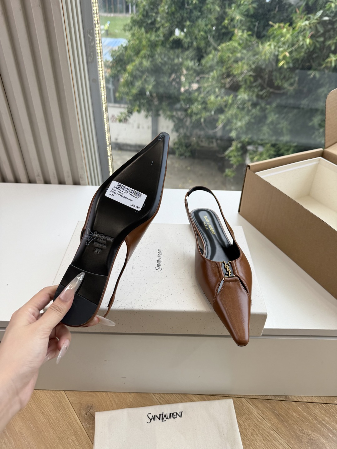 G288顶级品质Saint Laurent / 圣罗兰新款单鞋尖头高跟鞋YSL姐姐的美丽尤物高跟鞋 又是人间圣罗兰 Ro
