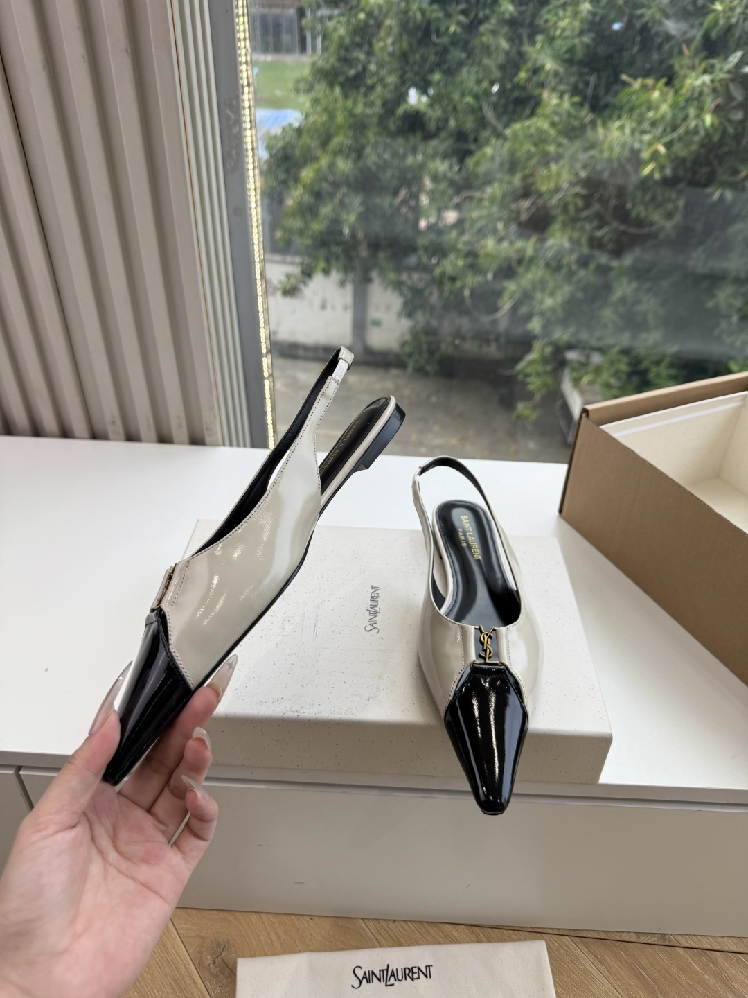 G288顶级品质Saint Laurent / 圣罗兰新款单鞋尖头高跟鞋YSL姐姐的美丽尤物高跟鞋 又是人间圣罗兰 Ro