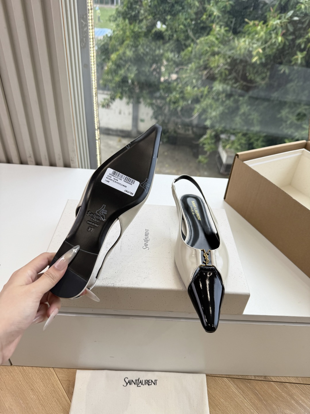G288顶级品质Saint Laurent / 圣罗兰新款单鞋尖头高跟鞋YSL姐姐的美丽尤物高跟鞋 又是人间圣罗兰 Ro