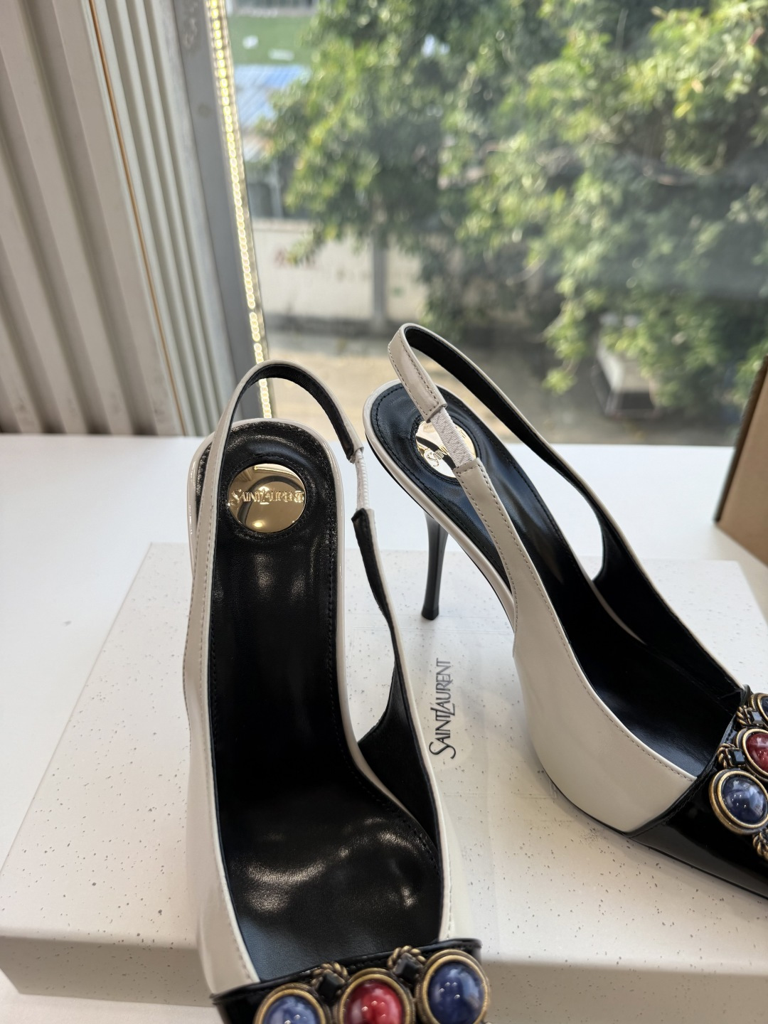 G288顶级品质Saint Laurent / 圣罗兰新款单鞋尖头高跟鞋YSL姐姐的美丽尤物高跟鞋 又是人间圣罗兰 Ro