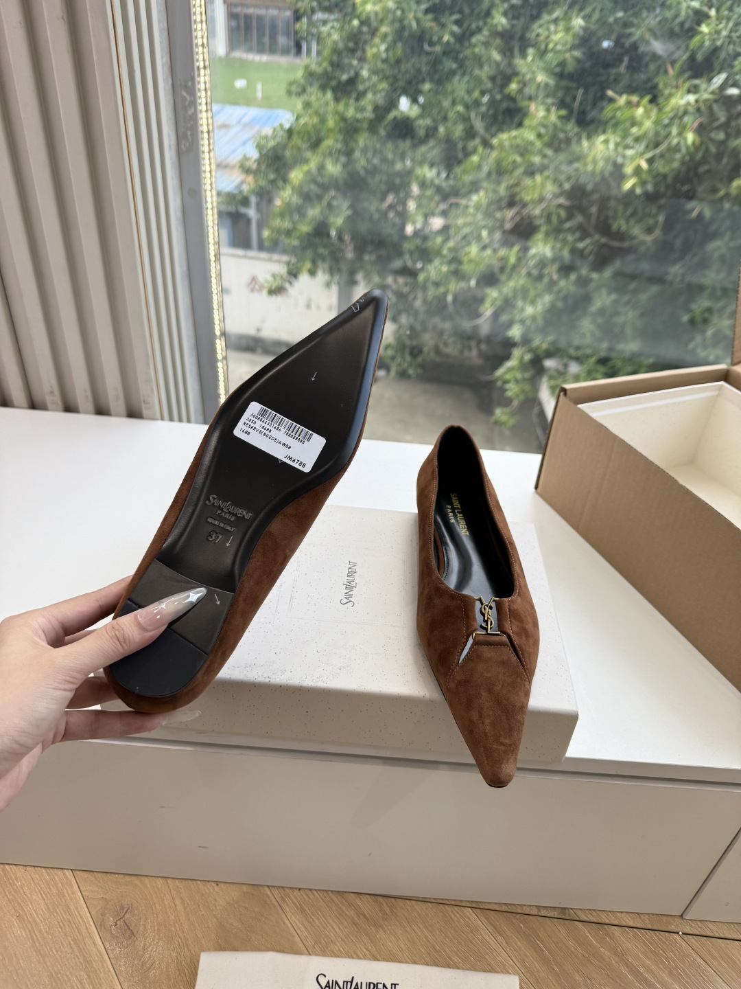 G288顶级品质Saint Laurent / 圣罗兰新款单鞋尖头高跟鞋YSL姐姐的美丽尤物高跟鞋 又是人间圣罗兰 Ro