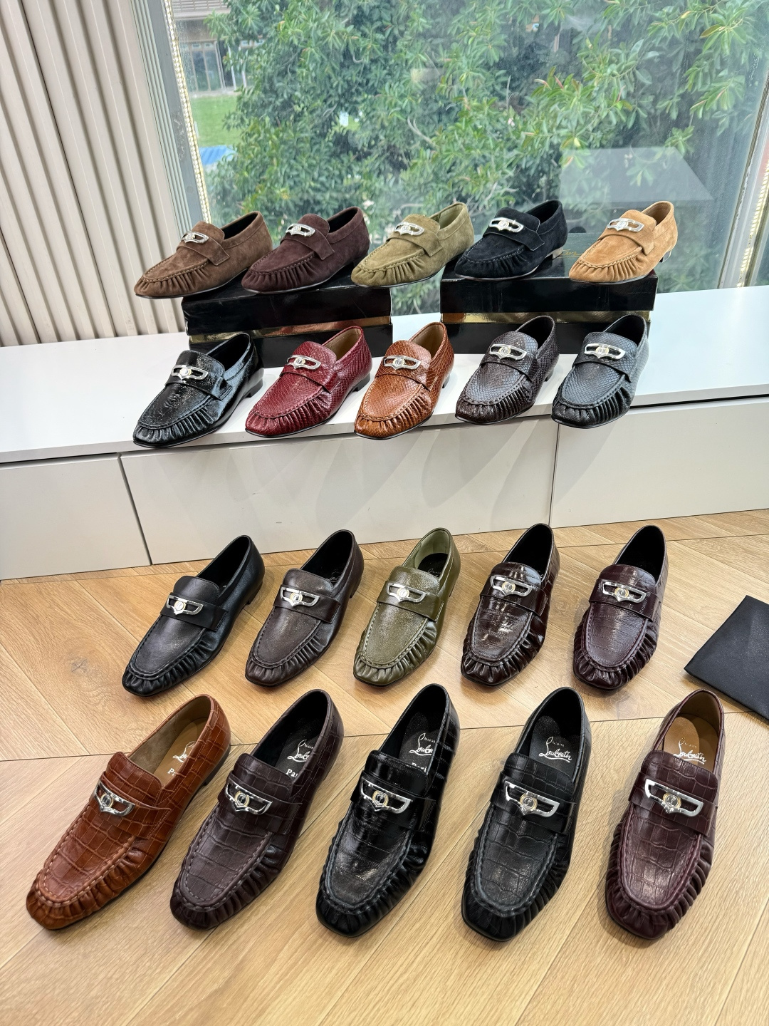 男➕20😀G988顶级品质 Christian Louboutin | 2026s𝐒原版CL全新秀款乐福单鞋 新款专柜同