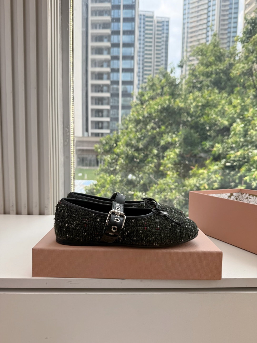 G021代购级独家上新Miu Miu玛丽珍芭蕾鞋开发 手工平底拖鞋秒杀市面版本Miu真的太少女奶呼呼的 小羊皮超级软糯 