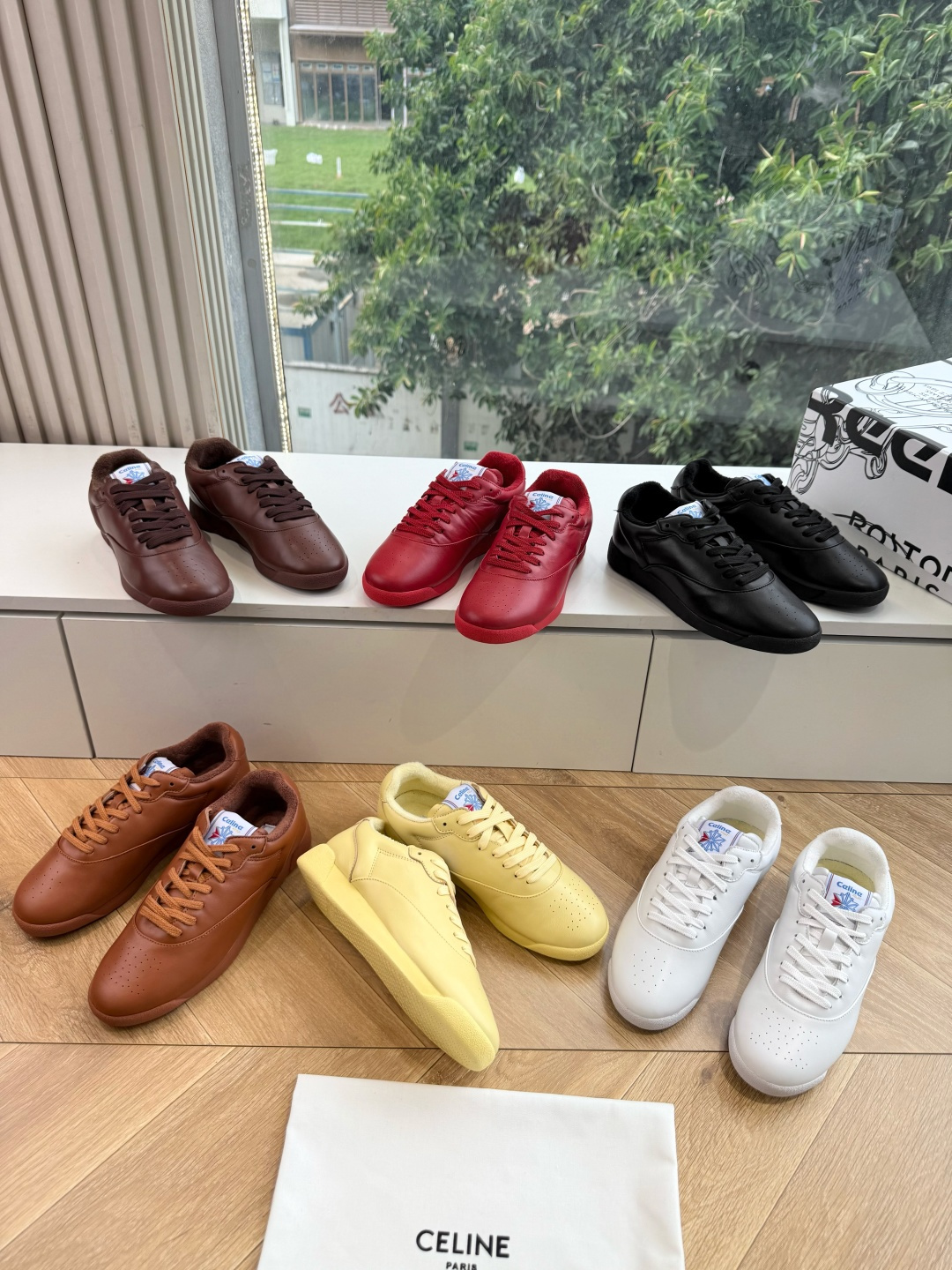 G08顶级品质CELINE & REEBOK｜阿普瑞风联名Celine思琳 & Reebok锐步👟联名 法国高订时装屋 