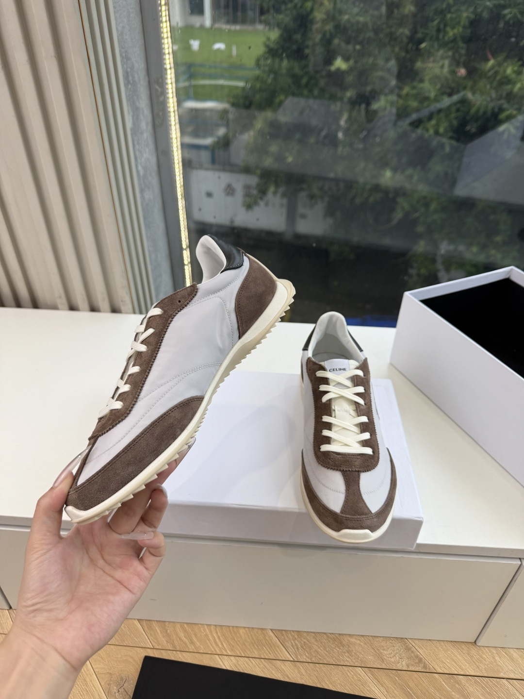 主打一个出货快品质好G08所见即所得代购级别CELINE|赛琳思琳春夏最新款Racer系列 阿甘鞋 配Celine专用品 主打一个出货快品质好G08所见即所得代购级别CELINE|赛琳思琳春夏最新款Racer系列 阿甘鞋 配Celine专用品
