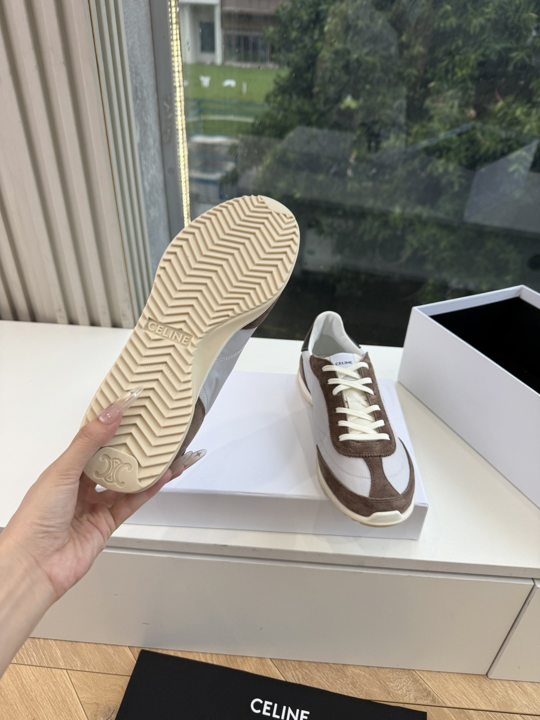 主打一个出货快品质好G08所见即所得代购级别CELINE|赛琳思琳春夏最新款Racer系列 阿甘鞋 配Celine专用品 主打一个出货快品质好G08所见即所得代购级别CELINE|赛琳思琳春夏最新款Racer系列 阿甘鞋 配Celine专用品