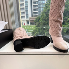 G012😀CHANEL香奈儿*小香秋冬新款毛线针织骑士靴库靴这款骑士靴真的是帅气时尚的代表马丁靴骑士靴靴筒Chanel字 G012😀CHANEL香奈儿*小香秋冬新款毛线针织骑士靴库靴这款骑士靴真的是帅气时尚的代表马丁靴骑士靴靴筒Chanel字