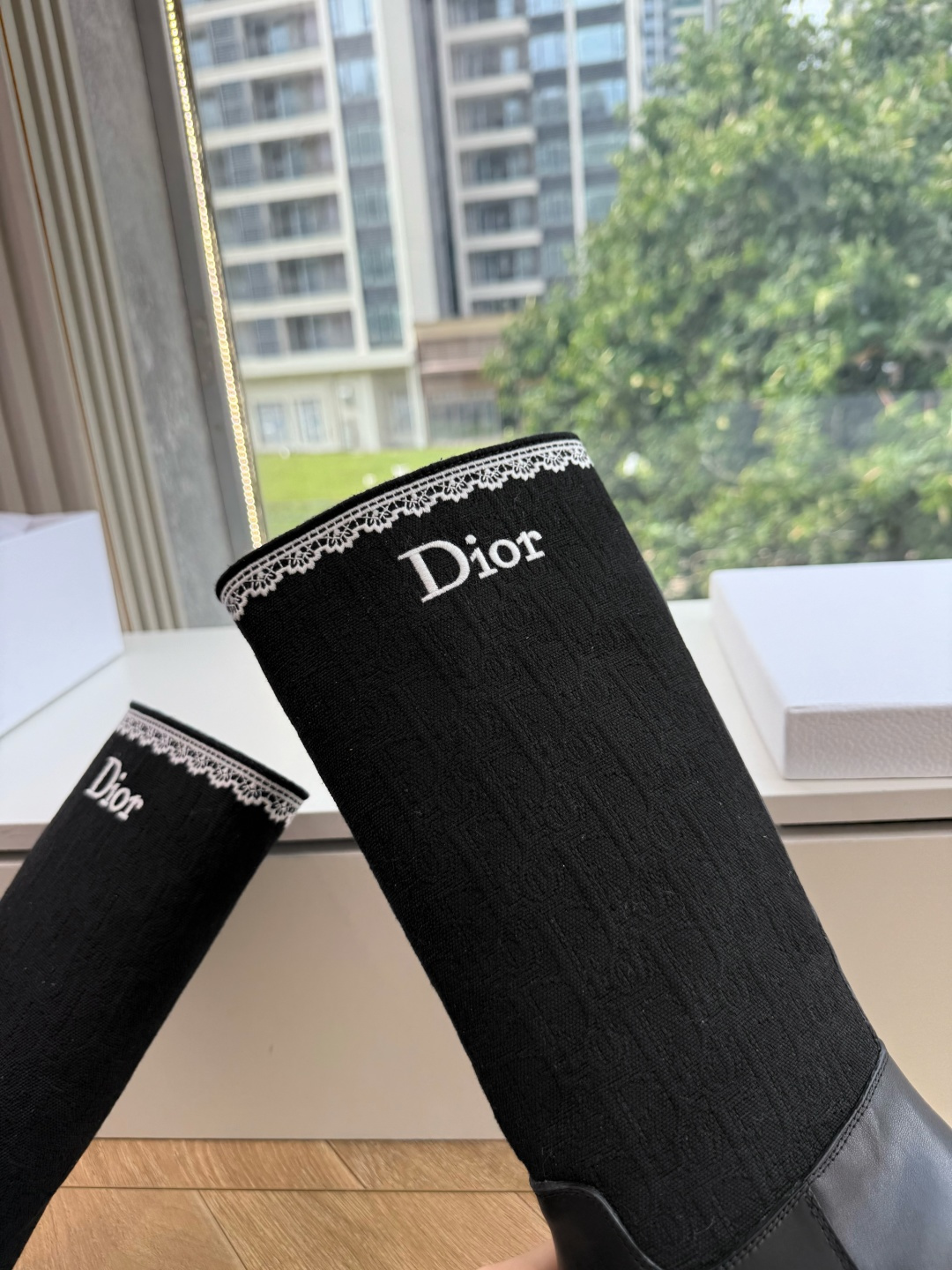 G133Miss Dior 所见即所得迪奥 CD 秋冬长靴Miss Dior 迪奥 CD最新色高定海报款D-Major电