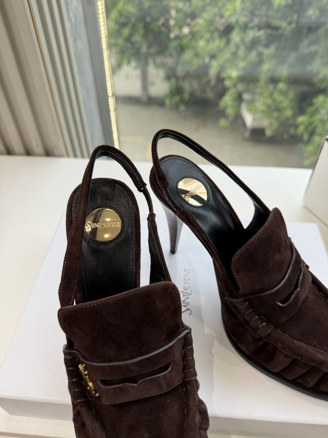 G988顶级品质Saint Laurent / 圣罗兰新款单鞋高跟鞋YSL姐姐的美丽尤物高跟鞋 又是人间圣罗兰 Rose