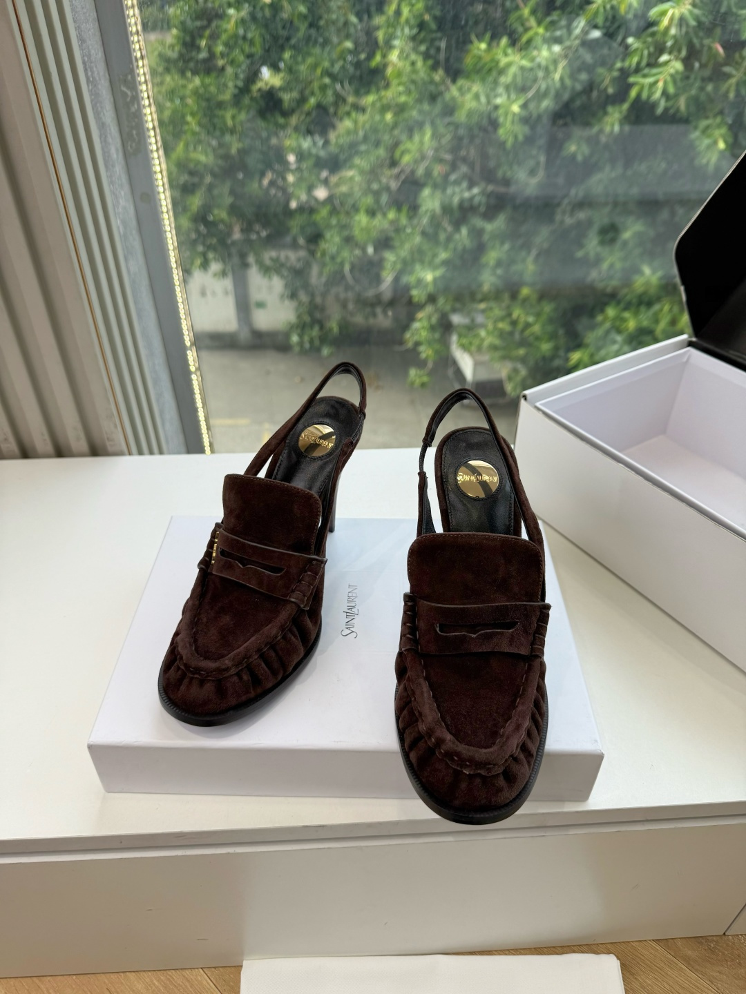 G988顶级品质Saint Laurent / 圣罗兰新款单鞋高跟鞋YSL姐姐的美丽尤物高跟鞋 又是人间圣罗兰 Rose