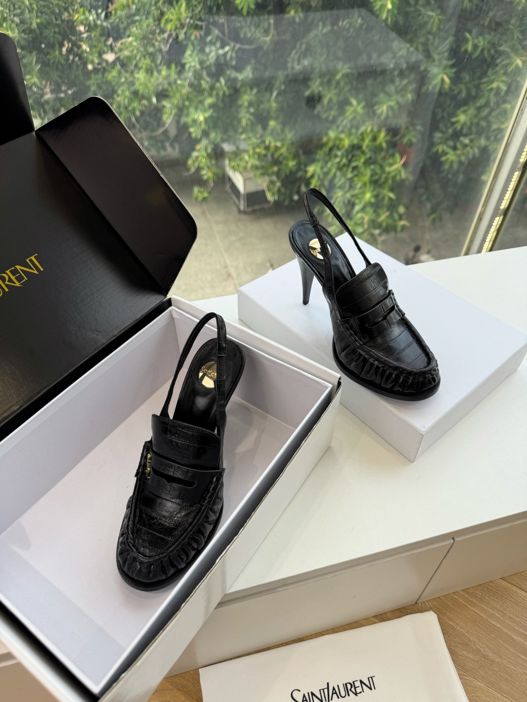 G988顶级品质Saint Laurent / 圣罗兰新款单鞋高跟鞋YSL姐姐的美丽尤物高跟鞋 又是人间圣罗兰 Rose