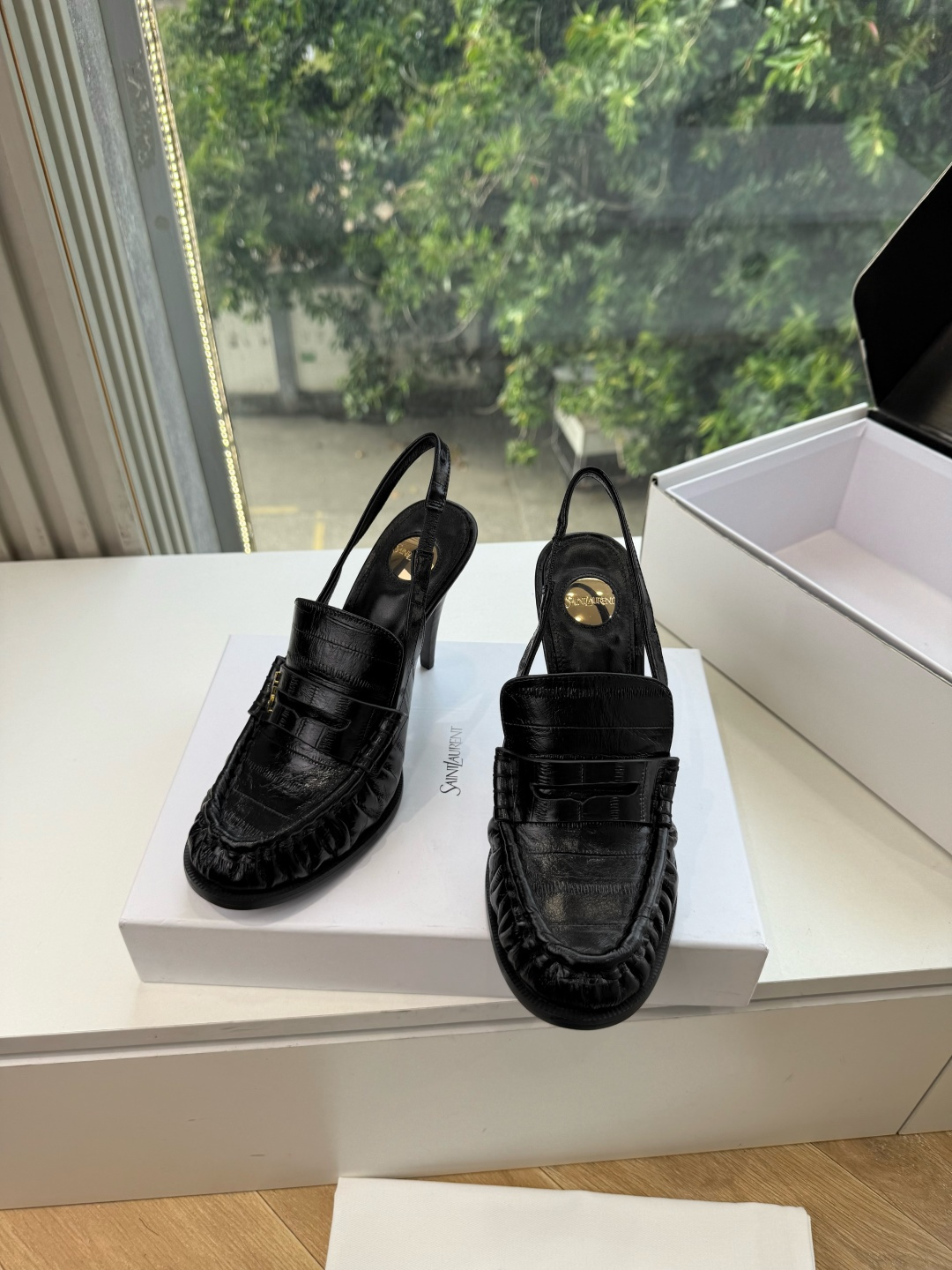 G988顶级品质Saint Laurent / 圣罗兰新款单鞋高跟鞋YSL姐姐的美丽尤物高跟鞋 又是人间圣罗兰 Rose