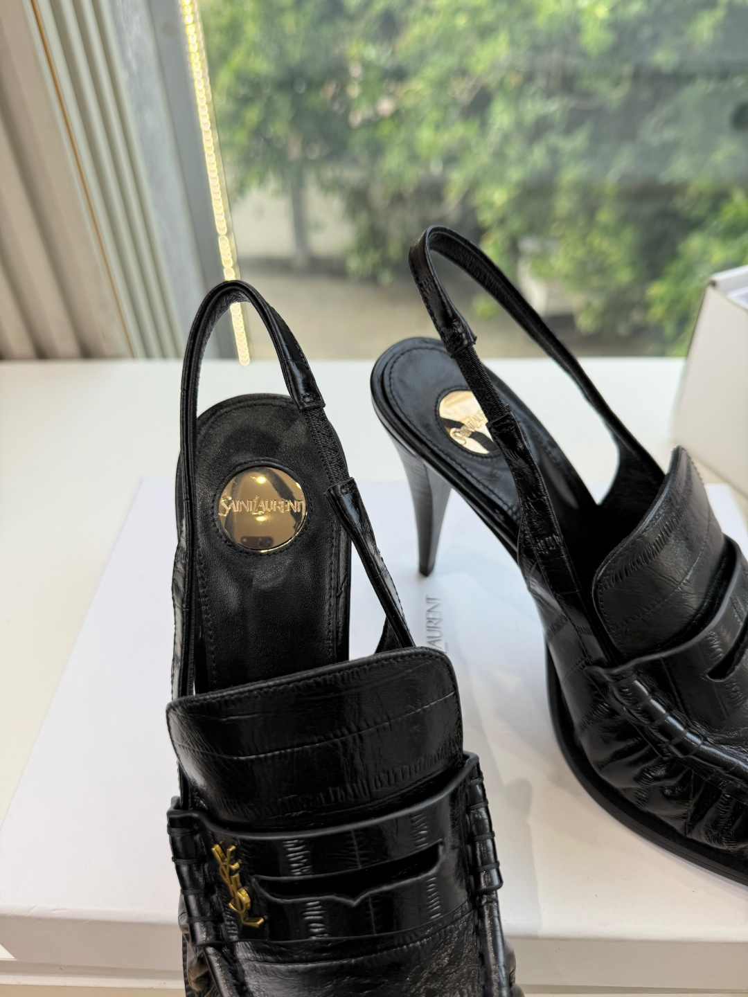 G988顶级品质Saint Laurent / 圣罗兰新款单鞋高跟鞋YSL姐姐的美丽尤物高跟鞋 又是人间圣罗兰 Rose