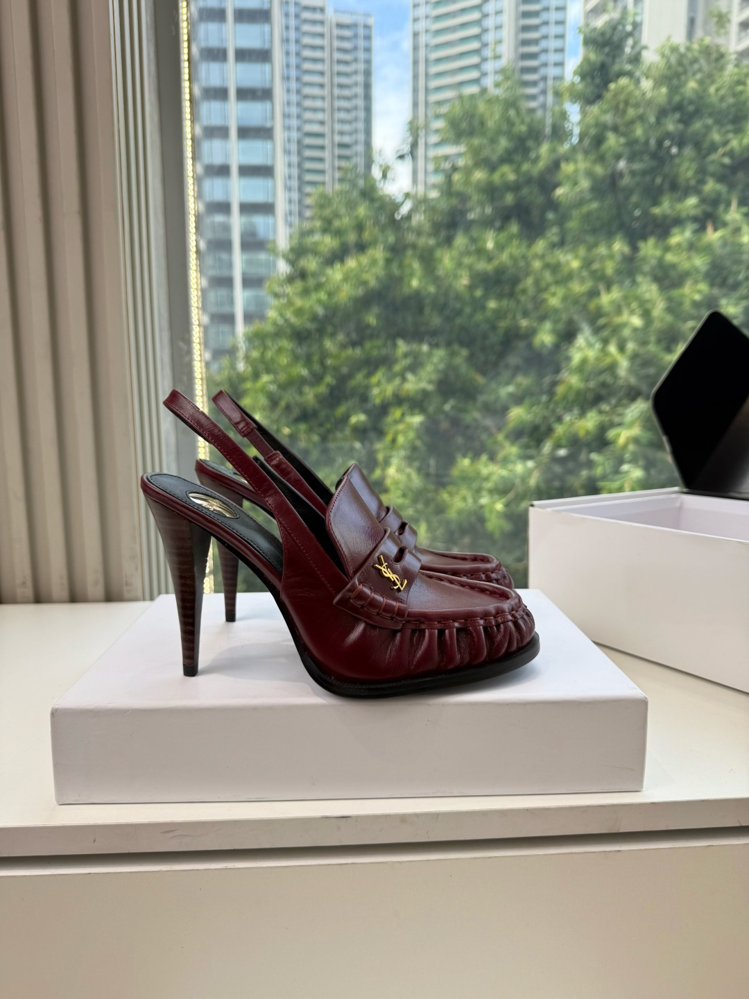 G988顶级品质Saint Laurent / 圣罗兰新款单鞋高跟鞋YSL姐姐的美丽尤物高跟鞋 又是人间圣罗兰 Rose
