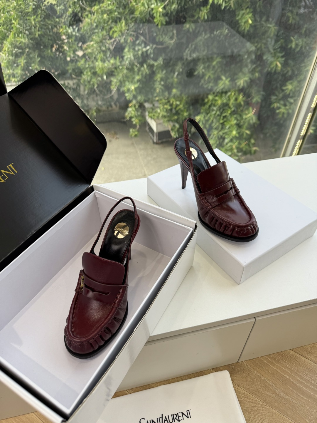 G988顶级品质Saint Laurent / 圣罗兰新款单鞋高跟鞋YSL姐姐的美丽尤物高跟鞋 又是人间圣罗兰 Rose