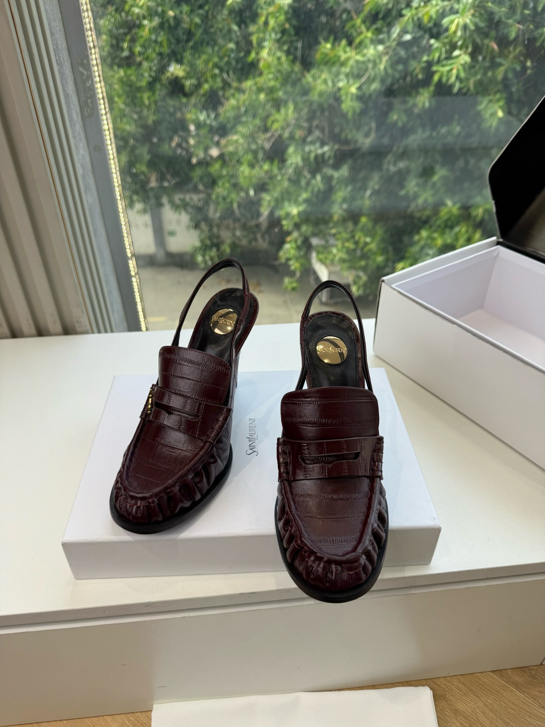 G988顶级品质Saint Laurent / 圣罗兰新款单鞋高跟鞋YSL姐姐的美丽尤物高跟鞋 又是人间圣罗兰 Rose
