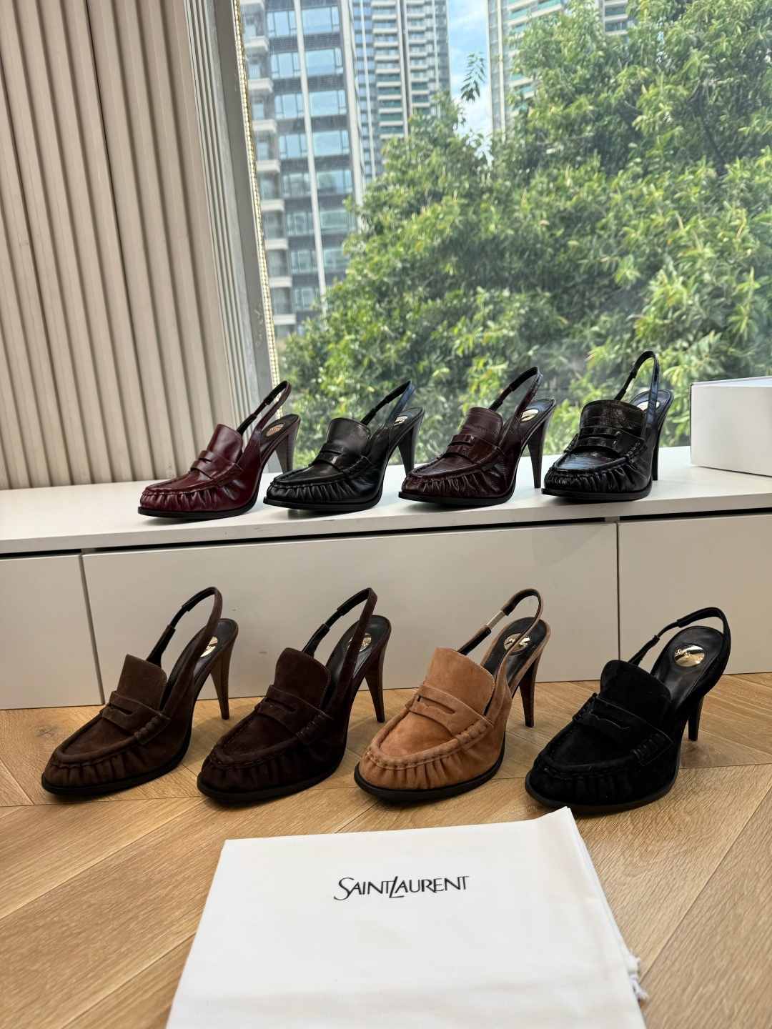 G988顶级品质Saint Laurent / 圣罗兰新款单鞋高跟鞋YSL姐姐的美丽尤物高跟鞋 又是人间圣罗兰 Rose