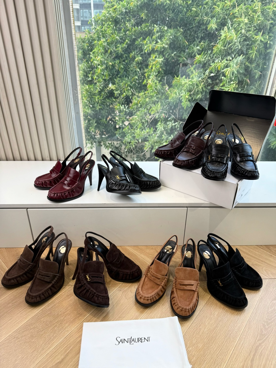 G988顶级品质Saint Laurent / 圣罗兰新款单鞋高跟鞋YSL姐姐的美丽尤物高跟鞋 又是人间圣罗兰 Rose