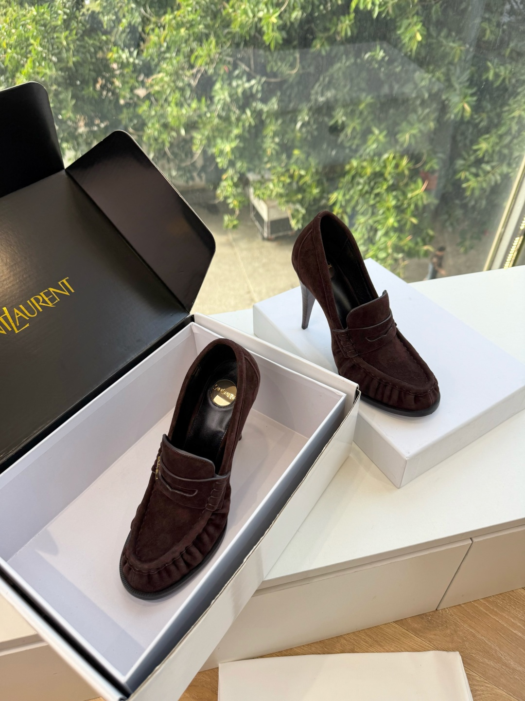 G988顶级品质Saint Laurent / 圣罗兰新款单鞋高跟鞋YSL姐姐的美丽尤物高跟鞋 又是人间圣罗兰 Rose G988顶级品质Saint Laurent / 圣罗兰新款单鞋高跟鞋YSL姐姐的美丽尤物高跟鞋 又是人间圣罗兰 Rose