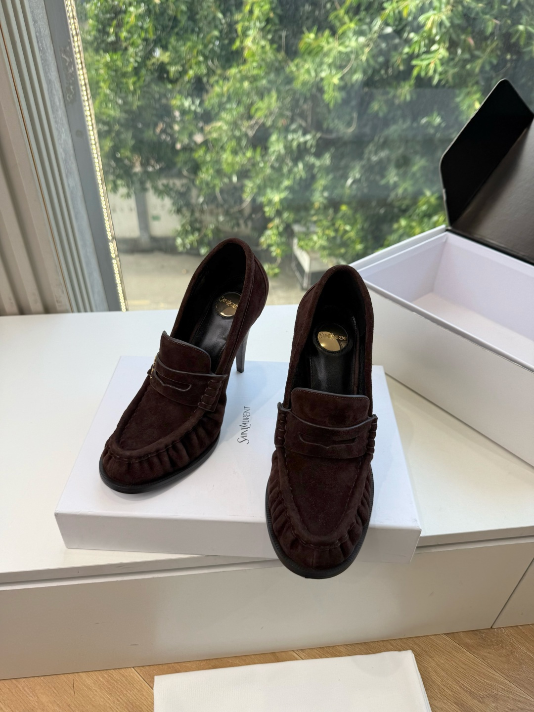 G988顶级品质Saint Laurent / 圣罗兰新款单鞋高跟鞋YSL姐姐的美丽尤物高跟鞋 又是人间圣罗兰 Rose G988顶级品质Saint Laurent / 圣罗兰新款单鞋高跟鞋YSL姐姐的美丽尤物高跟鞋 又是人间圣罗兰 Rose