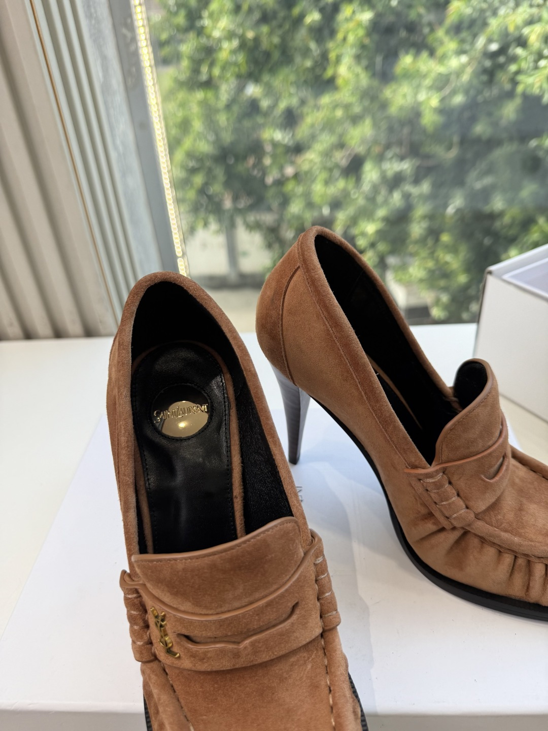 G988顶级品质Saint Laurent / 圣罗兰新款单鞋高跟鞋YSL姐姐的美丽尤物高跟鞋 又是人间圣罗兰 Rose