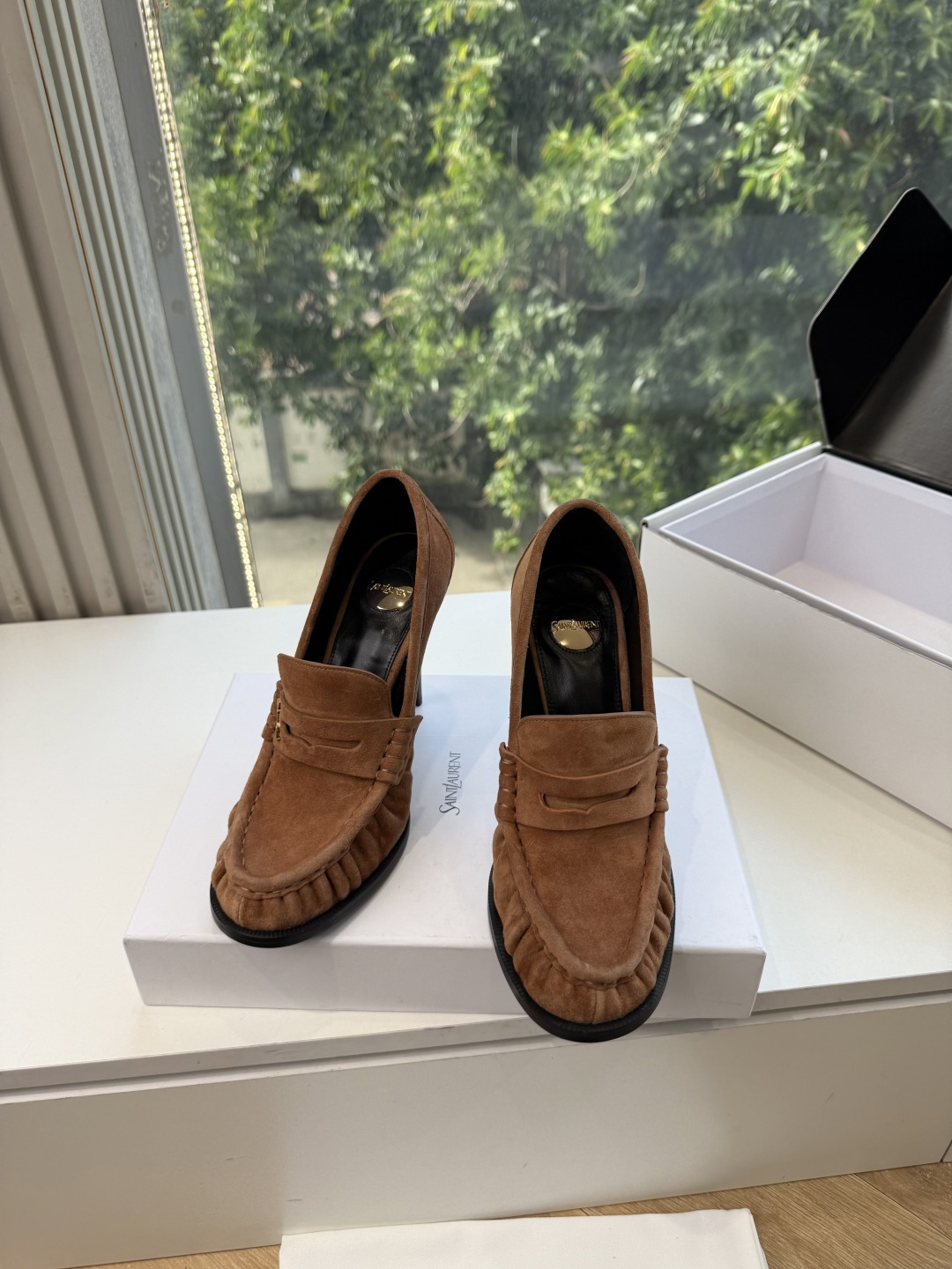 G988顶级品质Saint Laurent / 圣罗兰新款单鞋高跟鞋YSL姐姐的美丽尤物高跟鞋 又是人间圣罗兰 Rose