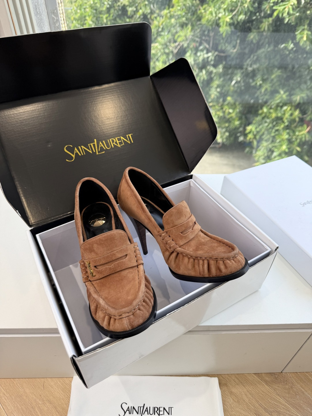 G988顶级品质Saint Laurent / 圣罗兰新款单鞋高跟鞋YSL姐姐的美丽尤物高跟鞋 又是人间圣罗兰 Rose