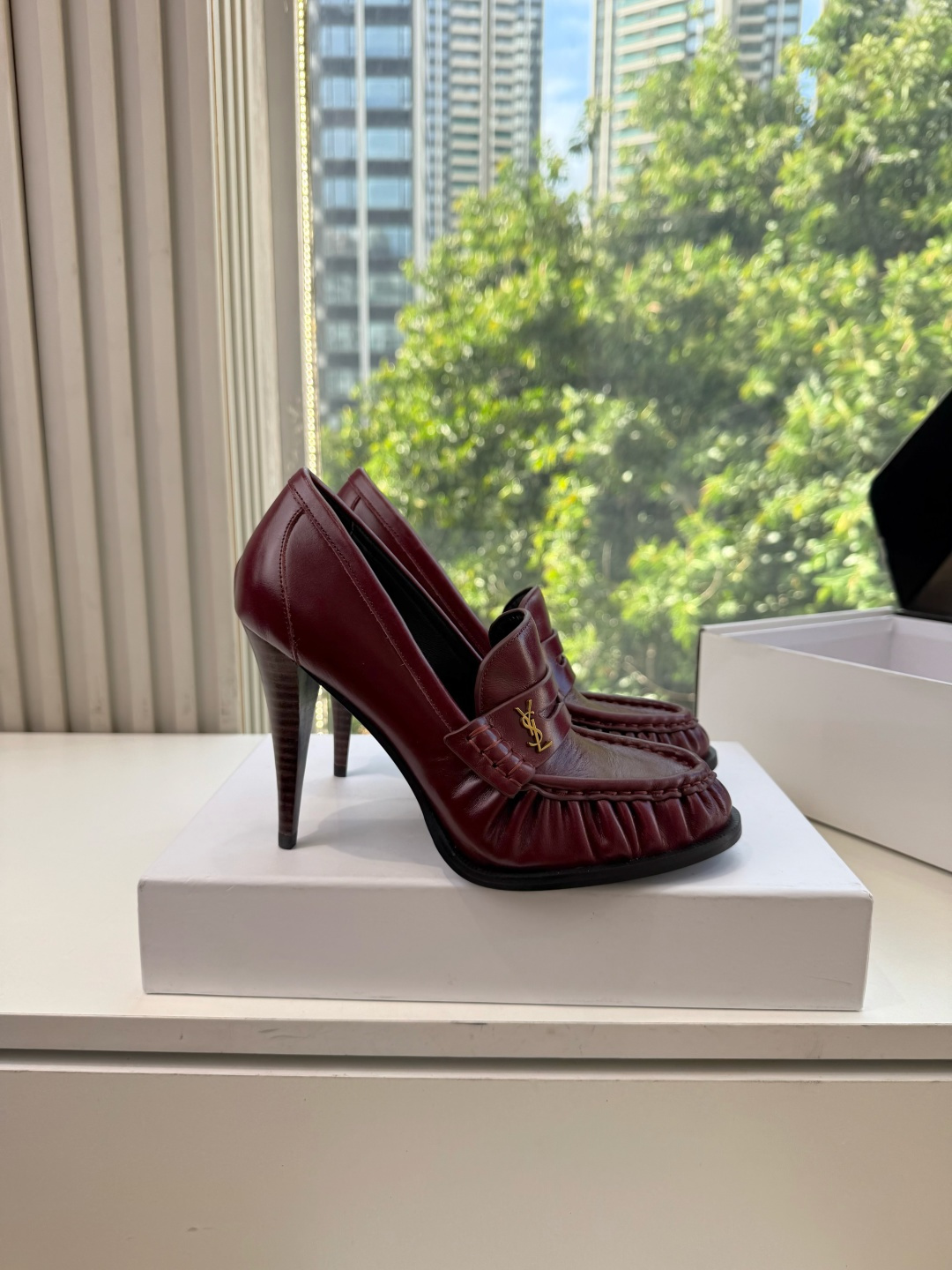 G988顶级品质Saint Laurent / 圣罗兰新款单鞋高跟鞋YSL姐姐的美丽尤物高跟鞋 又是人间圣罗兰 Rose