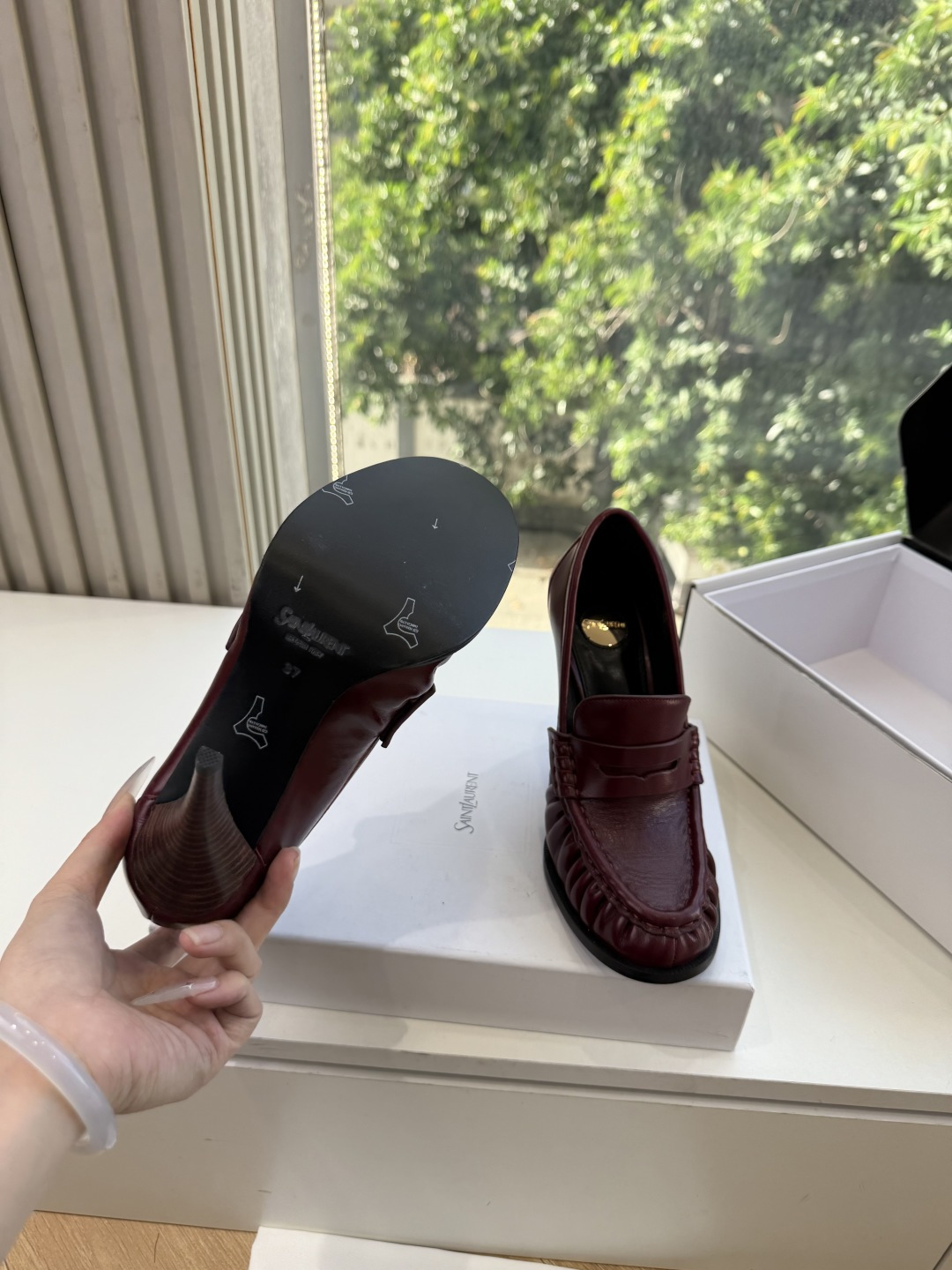 G988顶级品质Saint Laurent / 圣罗兰新款单鞋高跟鞋YSL姐姐的美丽尤物高跟鞋 又是人间圣罗兰 Rose