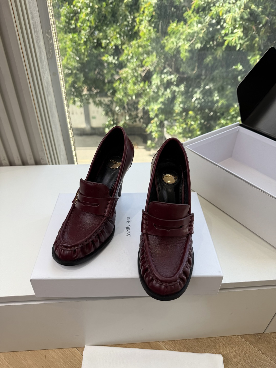 G988顶级品质Saint Laurent / 圣罗兰新款单鞋高跟鞋YSL姐姐的美丽尤物高跟鞋 又是人间圣罗兰 Rose