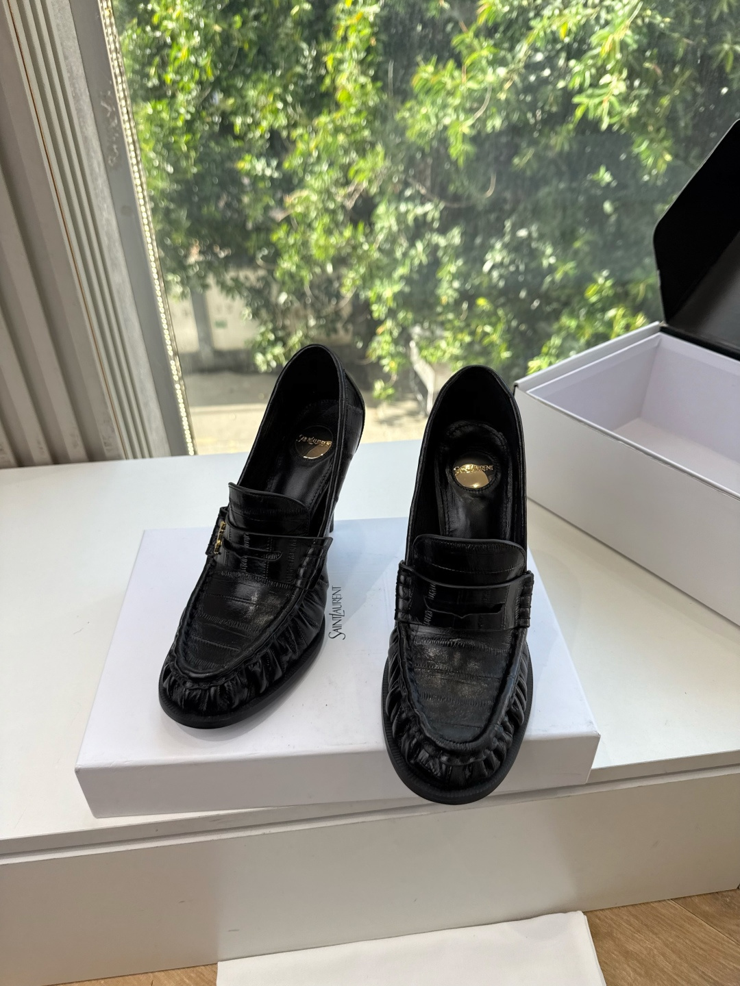G988顶级品质Saint Laurent / 圣罗兰新款单鞋高跟鞋YSL姐姐的美丽尤物高跟鞋 又是人间圣罗兰 Rose