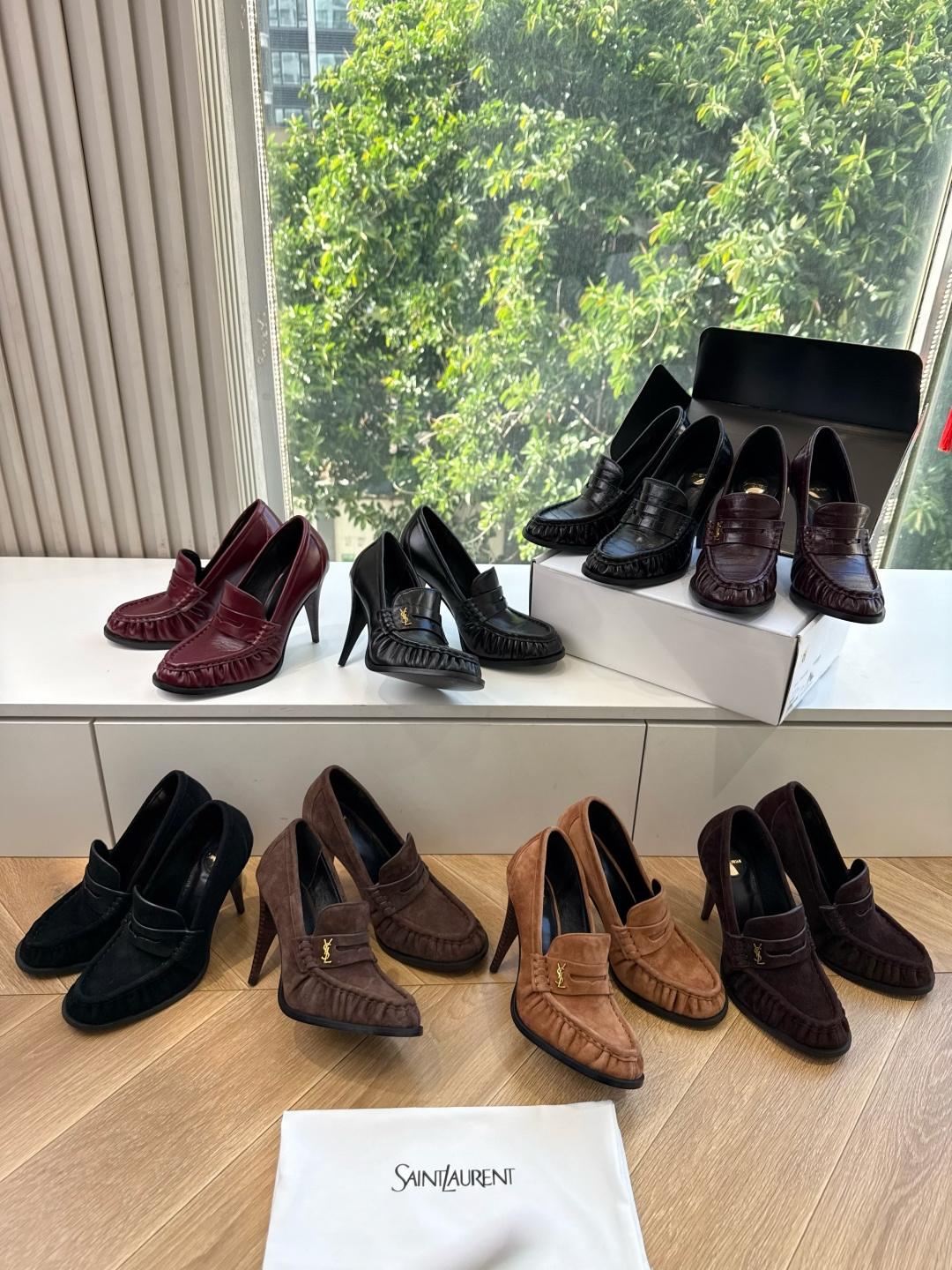 G988顶级品质Saint Laurent / 圣罗兰新款单鞋高跟鞋YSL姐姐的美丽尤物高跟鞋 又是人间圣罗兰 Rose