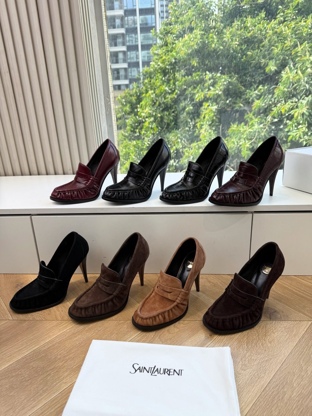 G988顶级品质Saint Laurent / 圣罗兰新款单鞋高跟鞋YSL姐姐的美丽尤物高跟鞋 又是人间圣罗兰 Rose G988顶级品质Saint Laurent / 圣罗兰新款单鞋高跟鞋YSL姐姐的美丽尤物高跟鞋 又是人间圣罗兰 Rose