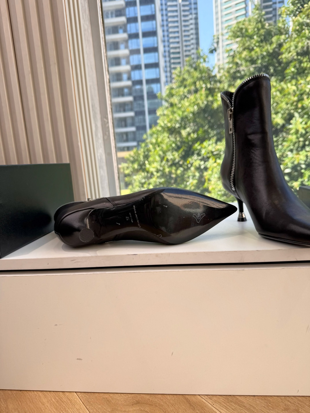 G013顶级品质Alexander wang亚力山大王切尔西短靴裸靴高跟姐姐的美丽尤物高跟鞋 又是人间圣罗兰 Rose同