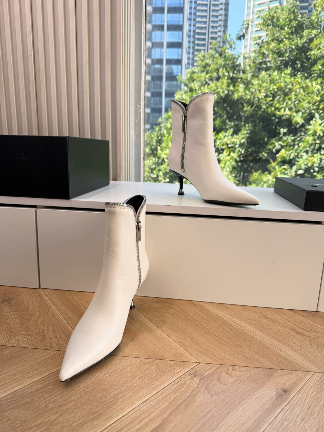 G013顶级品质Alexander wang亚力山大王切尔西短靴裸靴高跟姐姐的美丽尤物高跟鞋 又是人间圣罗兰 Rose同