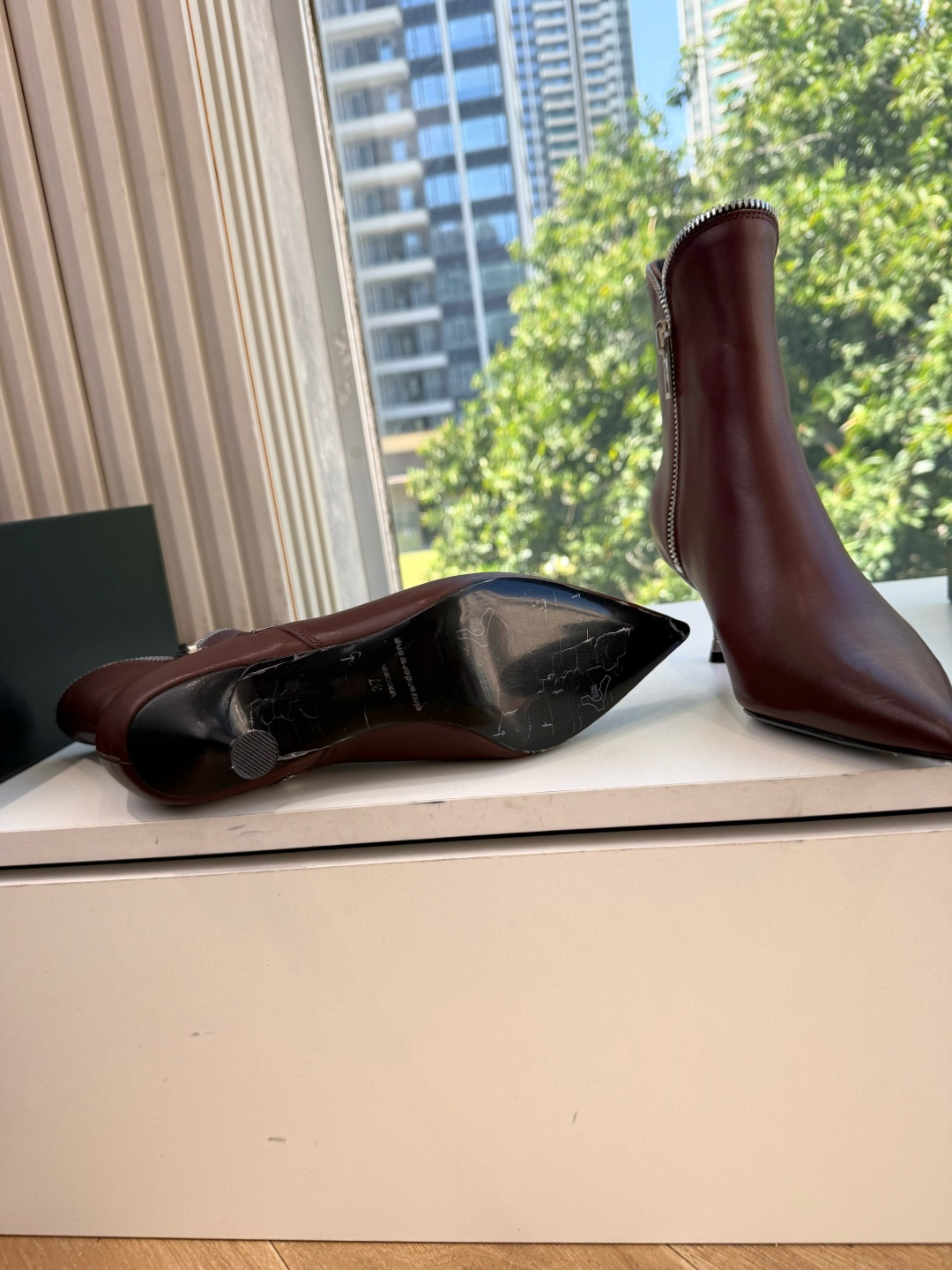 G013顶级品质Alexander wang亚力山大王切尔西短靴裸靴高跟姐姐的美丽尤物高跟鞋 又是人间圣罗兰 Rose同
