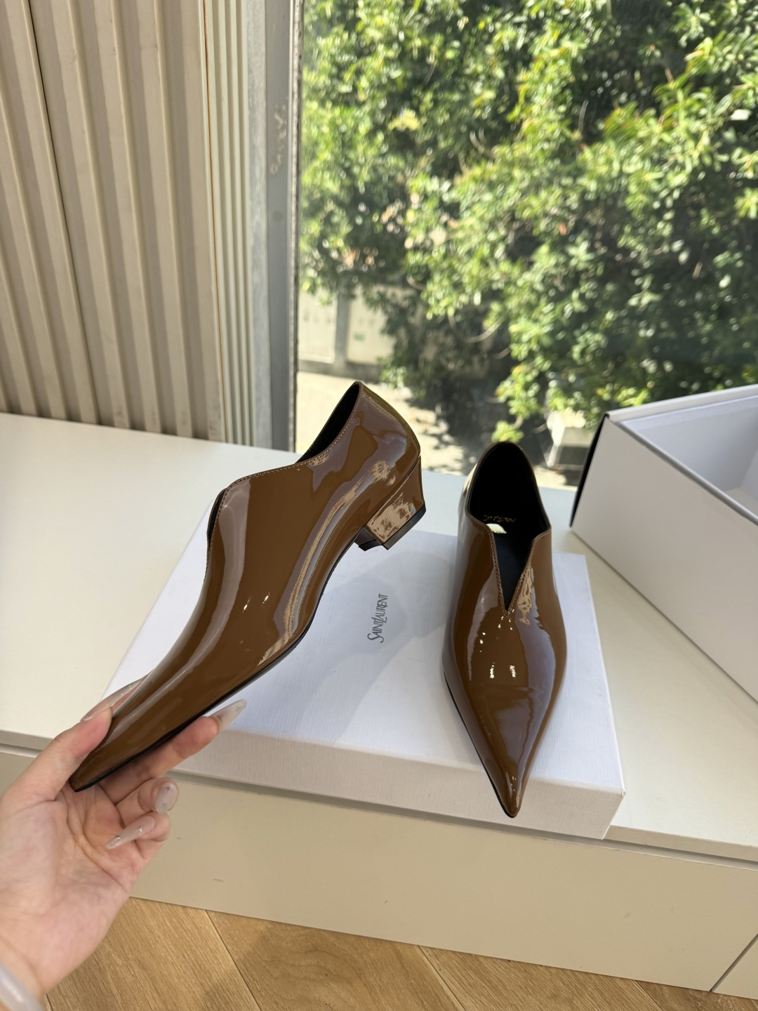 G013顶级品质Saint Laurent / 圣罗兰新款单鞋尖头高跟鞋YSL姐姐的美丽尤物高跟鞋 又是人间圣罗兰 Ro G013顶级品质Saint Laurent / 圣罗兰新款单鞋尖头高跟鞋YSL姐姐的美丽尤物高跟鞋 又是人间圣罗兰 Ro