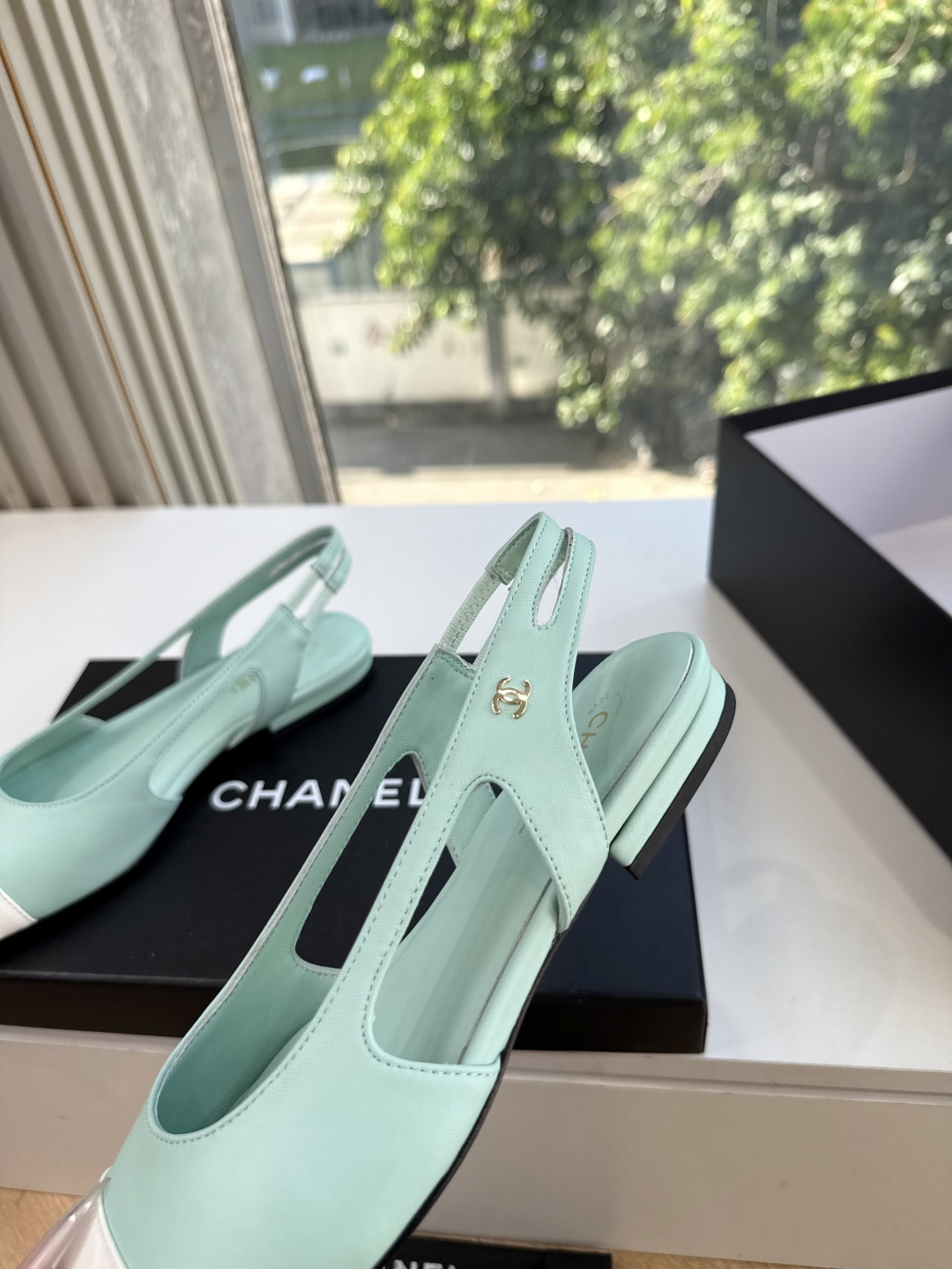G238所见即所得代购级CHANE*2026小香奈儿爆品玛丽珍包头单鞋凉鞋 妥妥的自留款！！比经典款Slingback舒