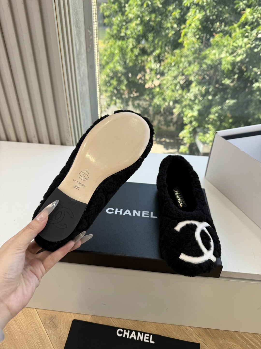 G273所见即所得代购级CHANE小香奈儿爆品编织玛丽珍包头单鞋棉鞋毛毛鞋 妥妥的自留款！！比经典款Slingback舒