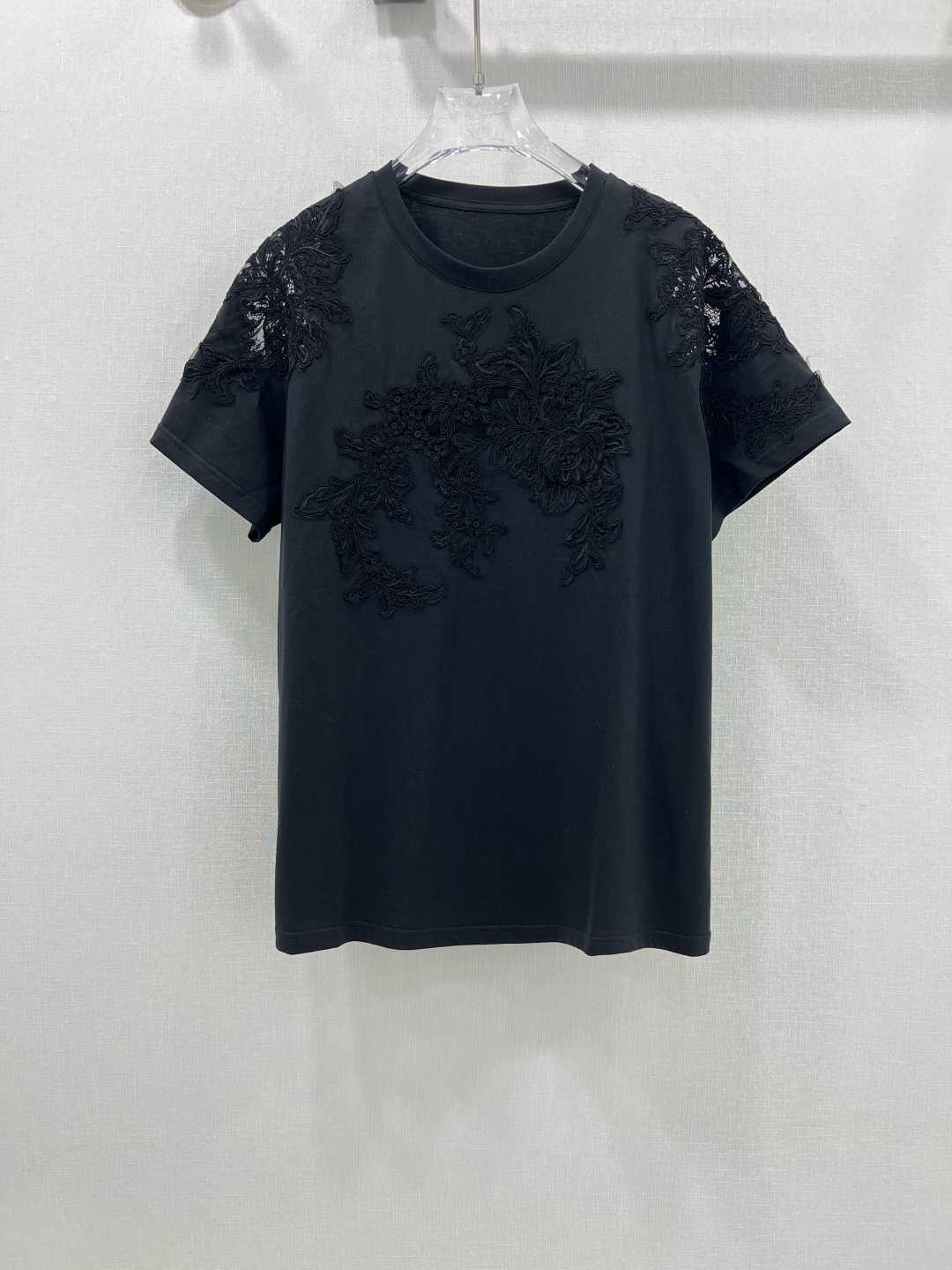 P748 One-Size-Fits-All Dress by Ermanno Scervino: Stylish Cotton T-shirt with Brand Highlights - 图片 1