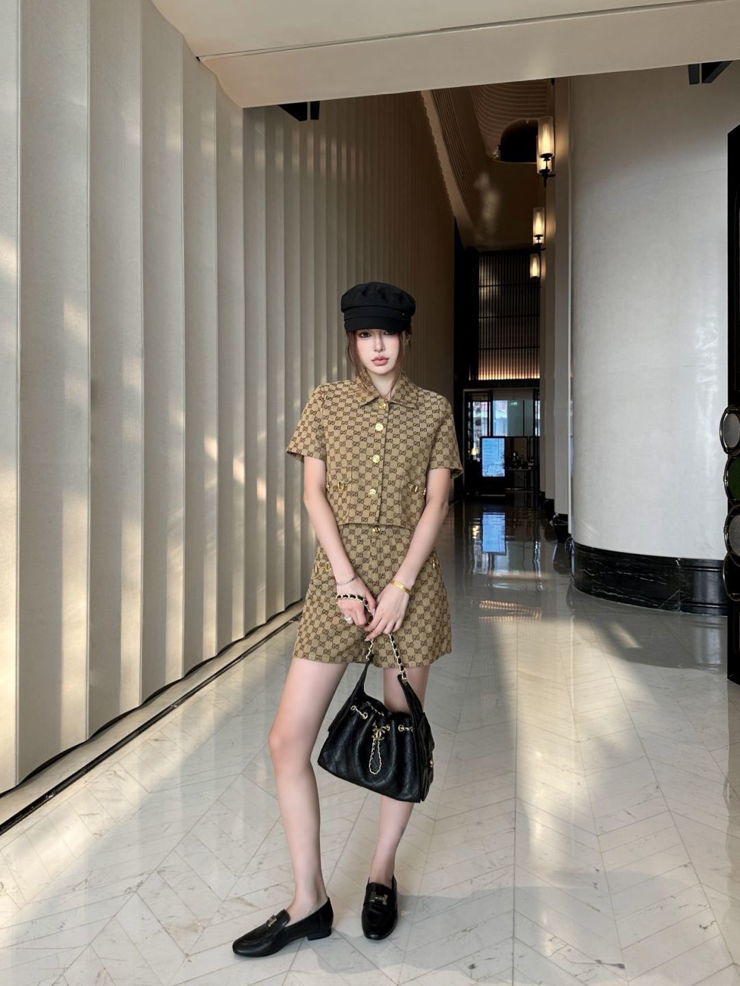 NO:776809,Model pictures, Gucci-clothing, gucci,19860909模特图,古驰-服装,gucci,,Women's clothing