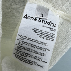 🔥🔥Acne Studi*26新款撞色Polo针织短袖,奶白/浅蓝双色可选,自带学院风与松弛感,是春夏日 🔥🔥Acne Studi*26新款撞色Polo针织短袖,奶白/浅蓝双色可选,自带学院风与松弛感,是春夏日