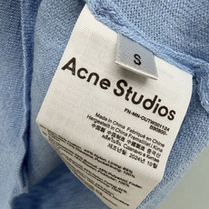 🔥🔥Acne Studi*26新款撞色Polo针织短袖,奶白/浅蓝双色可选,自带学院风与松弛感,是春夏日 🔥🔥Acne Studi*26新款撞色Polo针织短袖,奶白/浅蓝双色可选,自带学院风与松弛感,是春夏日