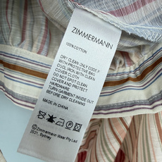 🔥🔥ZIMMERMA*新款彩色条纹扭结短款衬衫 多色块的复古条纹拼接,自带南法夏日氛围感,色彩丰富却不杂 🔥🔥ZIMMERMA*新款彩色条纹扭结短款衬衫 多色块的复古条纹拼接,自带南法夏日氛围感,色彩丰富却不杂